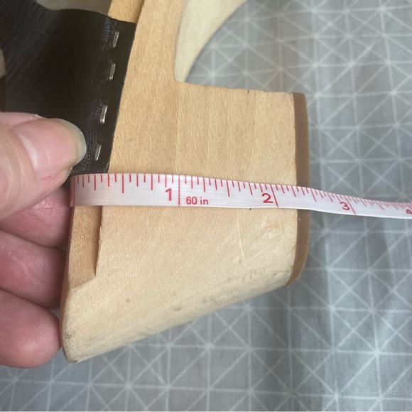 Swedish Hasbeens Braided Clog Sandals in Black Leather 40 - Picture 8 of 8